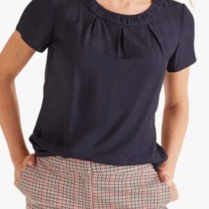 Boden Carey Black Women's Blouse size 6